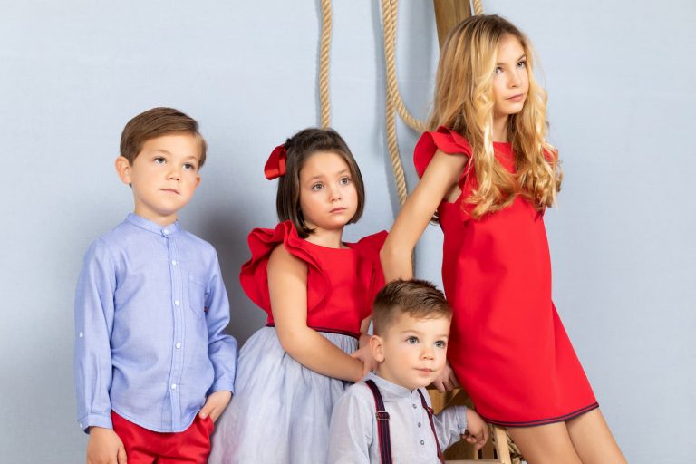 Colección de ropa infantil Dalias - Yoedu, diseño de ropa infantil